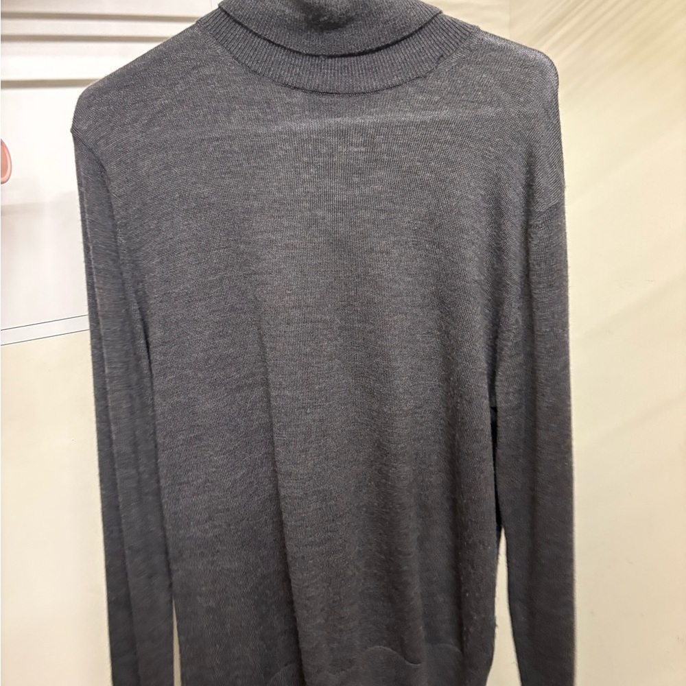 Banana Republic Charcoal Turtleneck Sweater